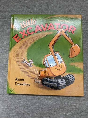Little excavator hardcover - little,