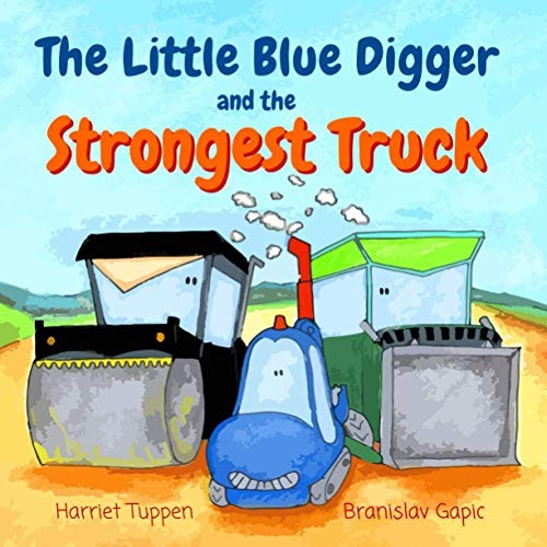 The little blue digger - digger, and