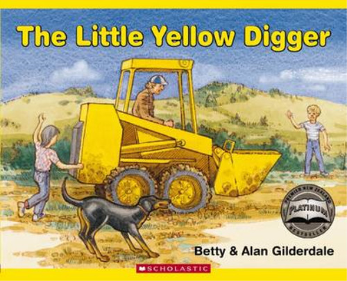 The little yellow digger - little, (read